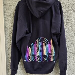Disneyland California Adventure World Of Color Zip Up Hoodie
